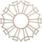 Ekena Millwork Augustus Wood Fretwork Pierced Ceiling Medallion, Red Oak, 18"OD x 6 3/8"ID x 3/8"T CMWP18X18X0375AURO - alternate 1